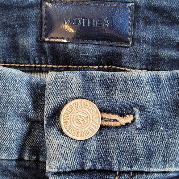 MOTHER Looker High Waist Skinny Jeans Faster 27 - Picture 5 of 14